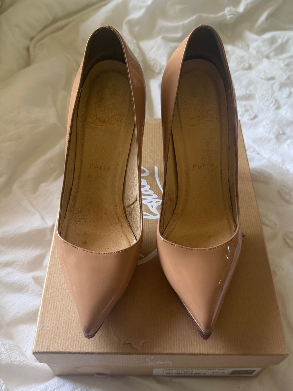 Christian Louboutin Nude Pigalle Plato 120